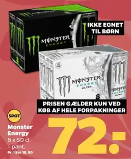 Netto Monster Energy tilbud