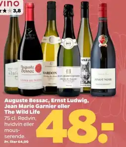 Netto Auguste Bessac, Ernst Ludwig, Jean Marie Garnier eller The Wild Life tilbud