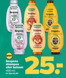 Netto Respons shampoo eller balsam tilbud