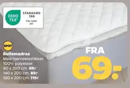 Netto Rullemadras tilbud