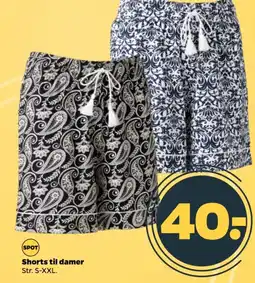 Netto Shorts til damer tilbud