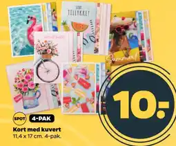 Netto Kort med kuvert tilbud
