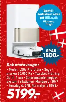 Bilka Robotstøvsuger tilbud