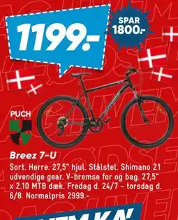 Bilka Breez 7-U tilbud