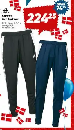 Bilka Adidas Tiro bukser tilbud