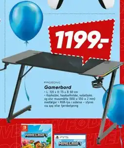 Bilka Gamerbord tilbud