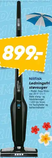 Bilka Nilfisk Ledningsfri støvsuger tilbud