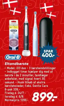 Bilka Oral-B Eltandbørste tilbud