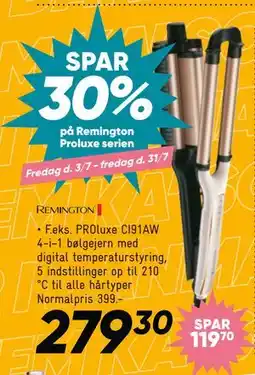 Bilka SPAR 30% på Remington Proluxe serien tilbud