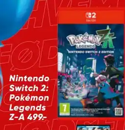 Bilka Nintendo Switch 2: Pokémon Legends Z-A tilbud