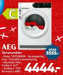 Bilka AEG Tørretumbler tilbud
