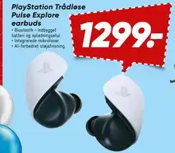 Bilka PlayStation Trådløse Pulse Explore earbuds tilbud