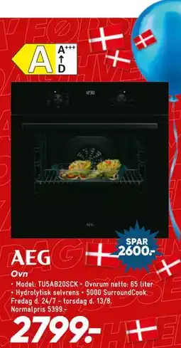 Bilka AEG Ovn tilbud