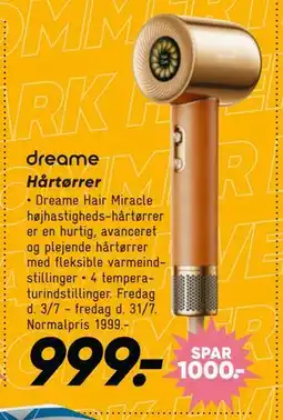Bilka dreame Hårtørrer tilbud