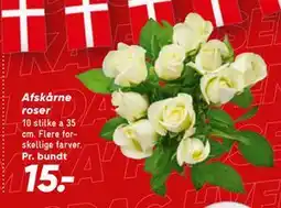 Bilka Afskårne roser tilbud