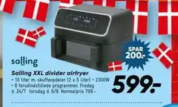 Bilka Salling XXL divider airfryer tilbud