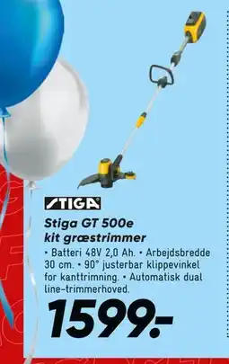 Bilka Stiga GT 500e kit græstrimmer tilbud