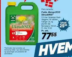 Bilka Borup ECO UkrudtNIX tilbud