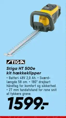 Bilka Stiga HT 500e kit hækkeklipper tilbud