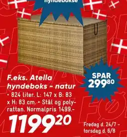 Bilka Atella hyndeboks - natur tilbud