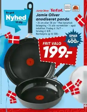 Bilka Jamie Oliver anodiseret pande tilbud