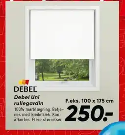 Bilka Debel Uni rullegardin tilbud