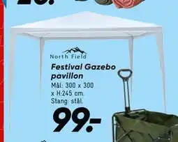 Bilka Festival Gazebo pavillon tilbud