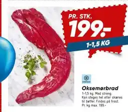 Bilka Oksemørbrad tilbud