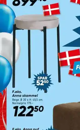 Bilka Anna skammel tilbud