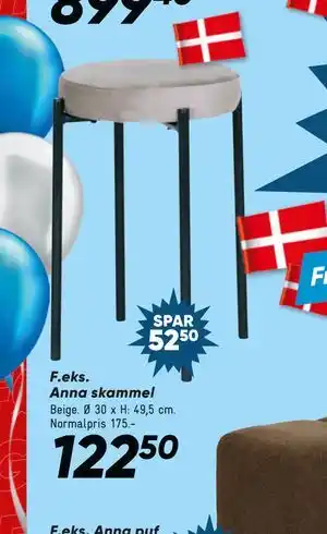 Bilka Anna skammel tilbud
