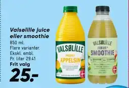 Bilka Valsølille juice eller smoothie tilbud