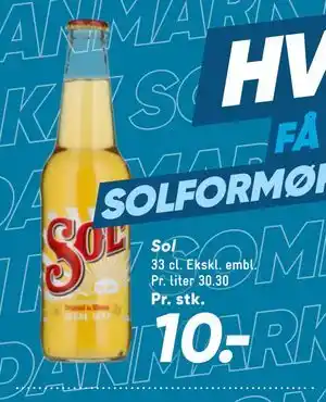 Bilka Sol tilbud