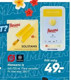 Bilka Hansens is tilbud