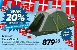 Bilka Outwell telte tilbud