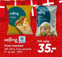 Bilka Frost marked tilbud