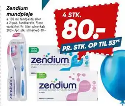 Bilka Zendium mundpleje tilbud