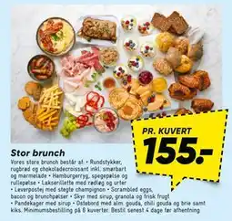 Bilka Stor brunch tilbud