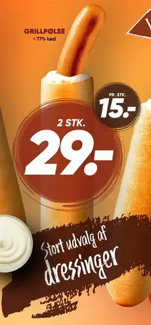 Bilka GRILLPØLSE tilbud