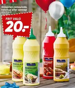 Bilka Graasten remoulade, ketchup eller sennep tilbud