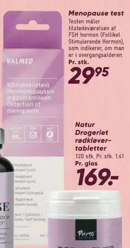 Bilka Menopause test tilbud