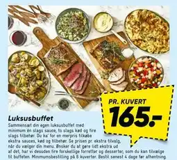 Bilka Luksusbuffet tilbud