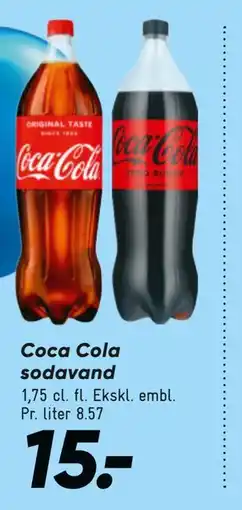 Bilka Coca Cola sodavand tilbud