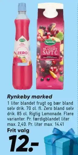 Bilka Rynkeby marked tilbud