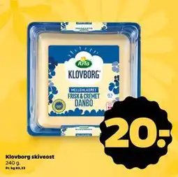 Netto Klovborg skiveost tilbud