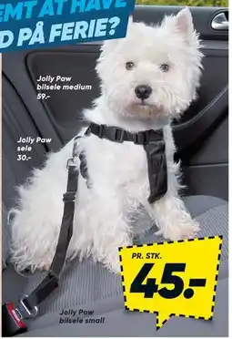 Bilka Jolly Paw bilsele medium tilbud