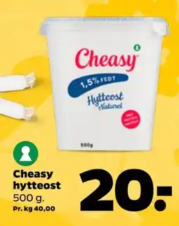 Netto Cheasy hytteost tilbud
