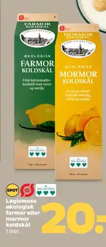 Netto Løgismose økologisk farmor eller mormor koldskål tilbud