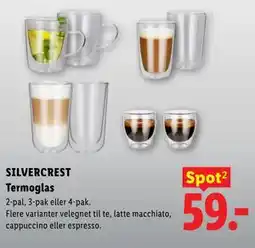 Lidl SILVERCREST Termoglas tilbud