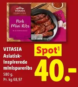 Lidl VITASIA Asiatisk-inspirerede minispareribs tilbud