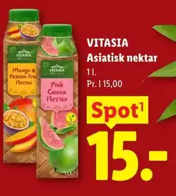 Lidl VITASIA Asiatisk nektar tilbud